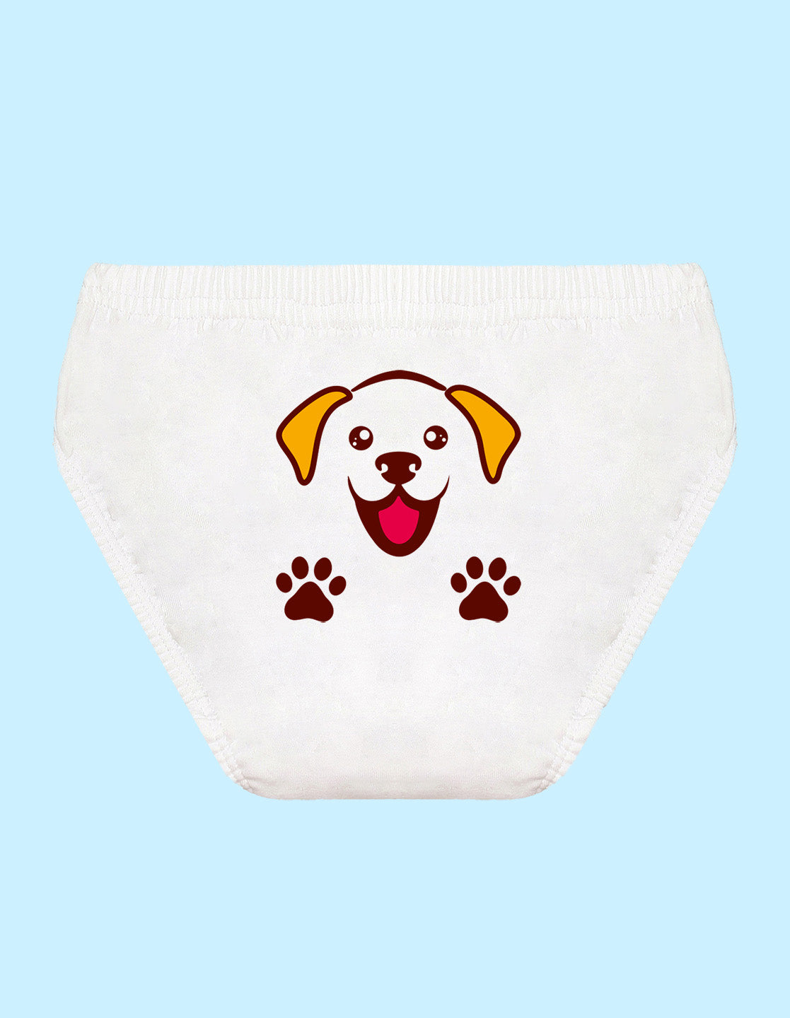 Nusyl Boys printed briefs combo-pack of 5(White,Red,Yellow,Grey,Royal blue)