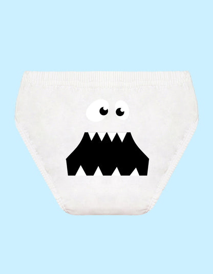 Nusyl Boys printed briefs combo-pack of 5(White,Red,Yellow,Grey,Royal blue)