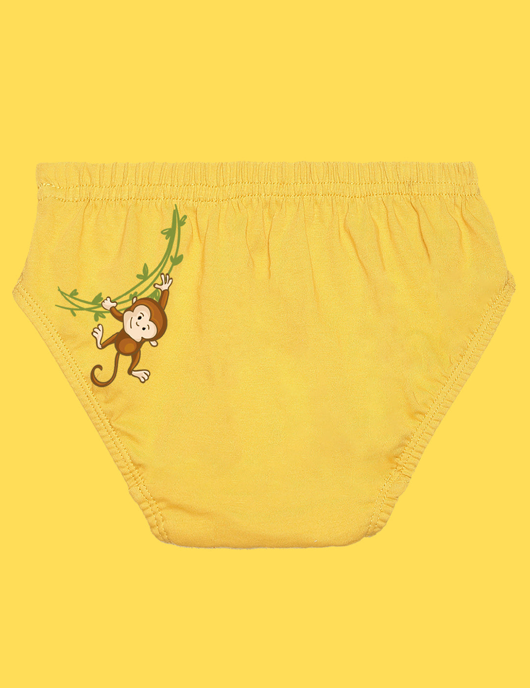 Nusyl Boys printed briefs combo-pack of 4(Grey,Red,Yellow,White)