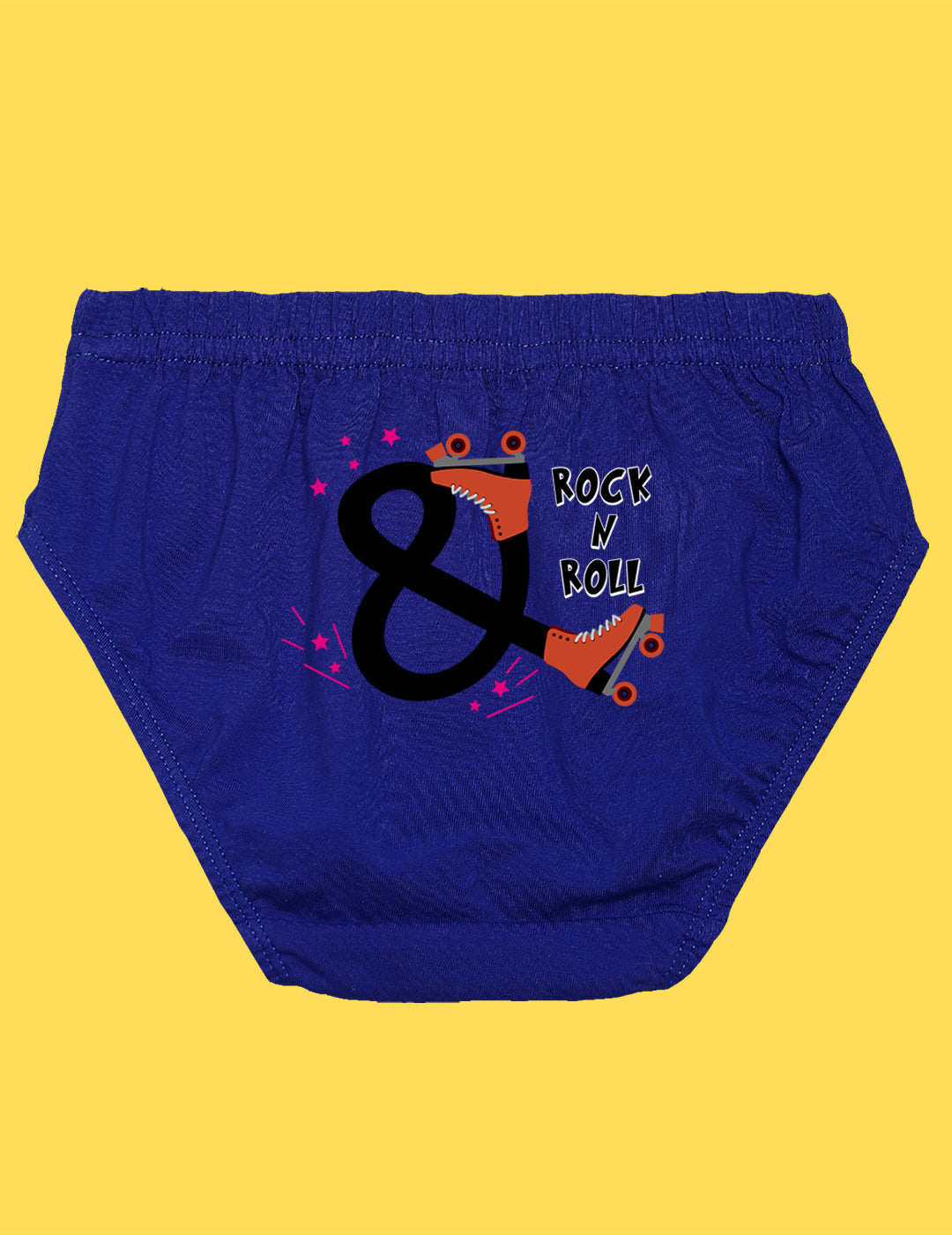 Nusyl Boys printed briefs combo-pack of 4(White,Red,Grey,Royal blue)