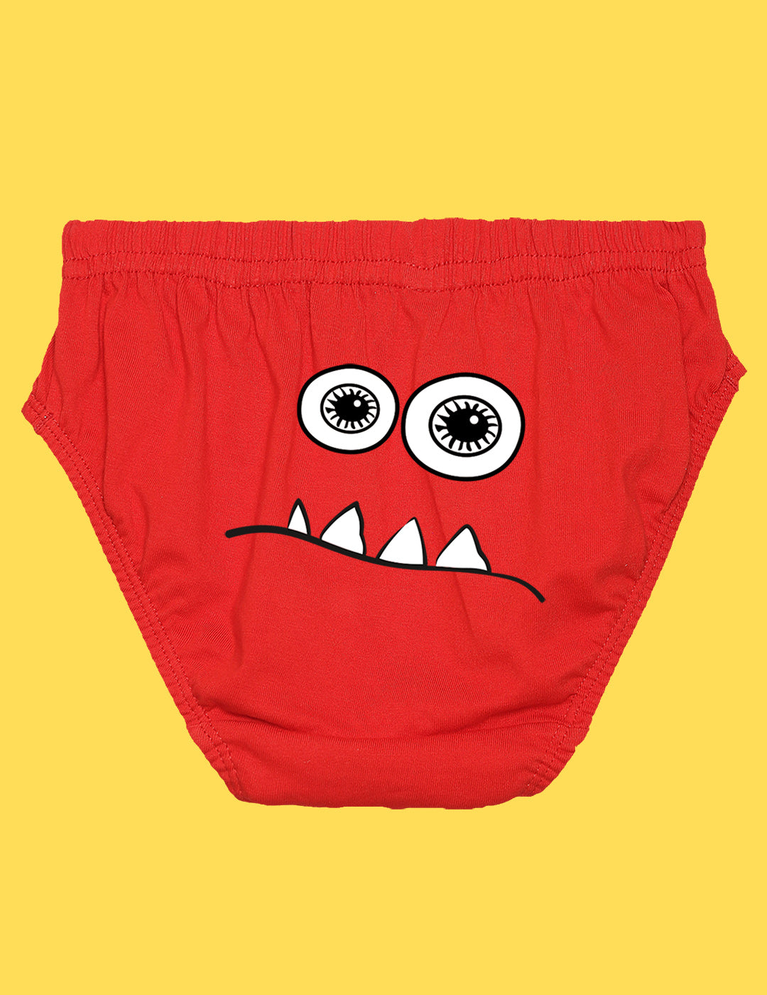 Nusyl Boys printed briefs combo-pack of 4(White,Red,Grey,Royal blue)