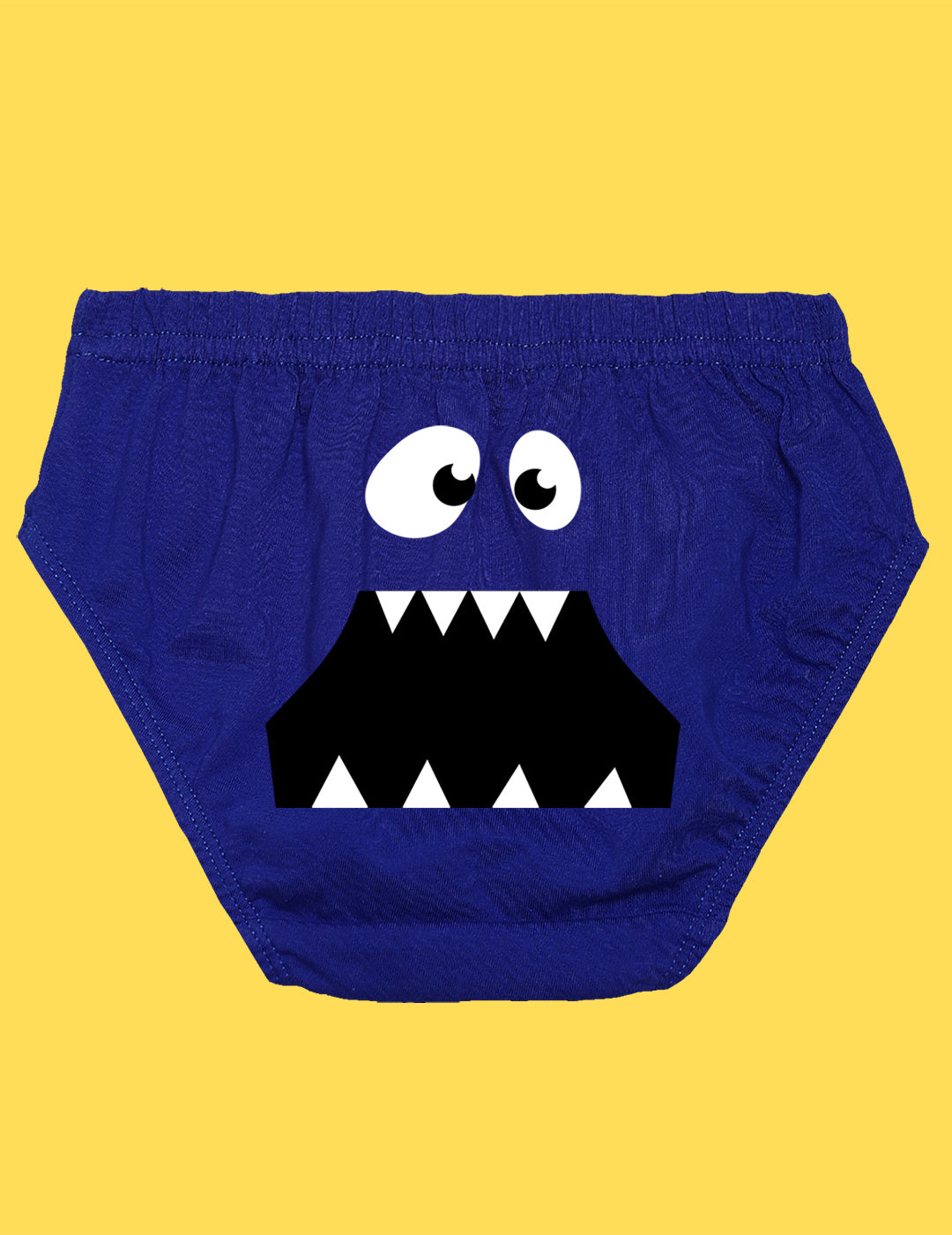 Nusyl Boys printed briefs combo-pack of 4(Red,Yellow,Grey,Royal blue)