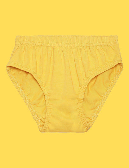 Nusyl Boys printed briefs combo-pack of 4(Red,Yellow,Grey,Royal blue)