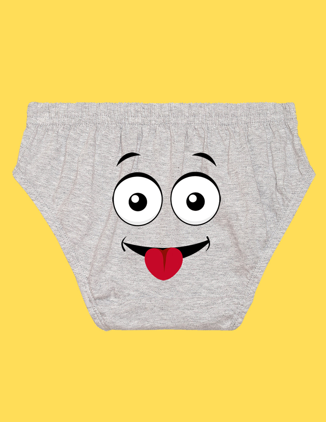 Nusyl Boys printed briefs combo-pack of 3  (White,Red,Grey)