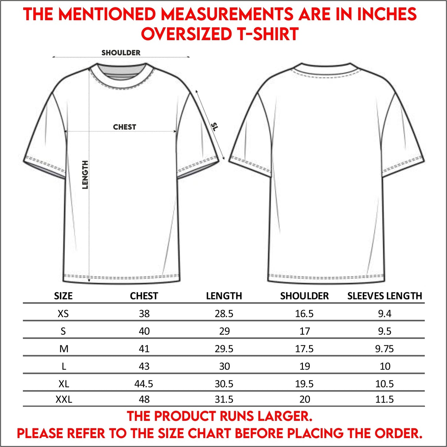 Nusyl Women Red Text print oversized t-shirt